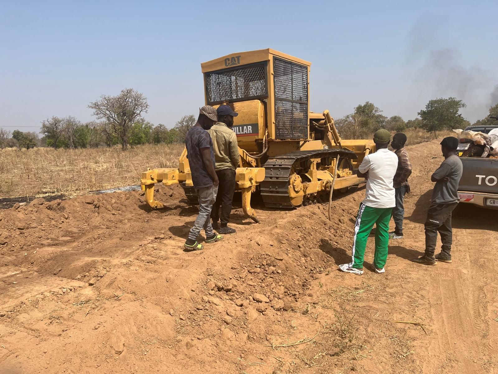 Compaction and leveling works
