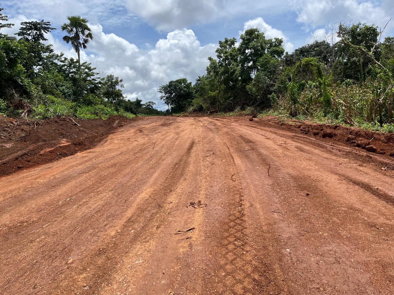 Road rehabilitation field works